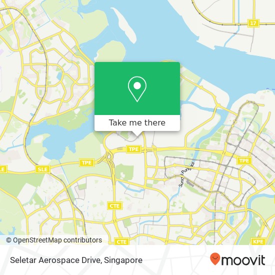 Seletar Aerospace Drive map