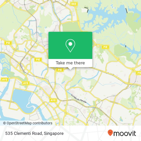 535 Clementi Road map