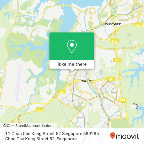 11 Choa Chu Kang Street 52 Singapore 689285 Choa Chu Kang Street 52地图