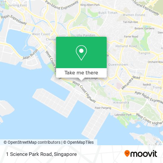 1 Science Park Road地图