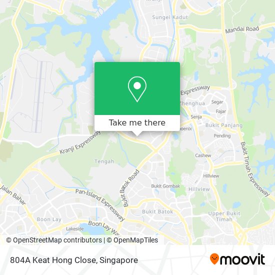 804A Keat Hong Close地图