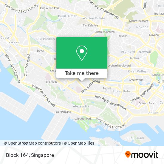 Block 164 map