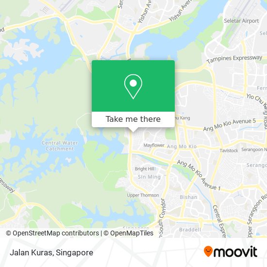 Jalan Kuras map