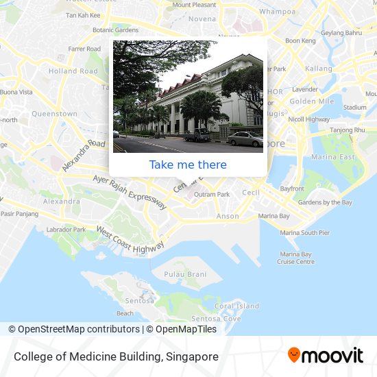 College of Medicine Building map