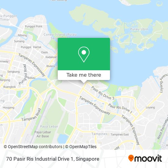 70 Pasir Ris Industrial Drive 1地图