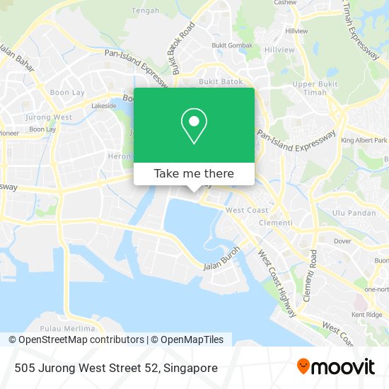505 Jurong West Street 52 map