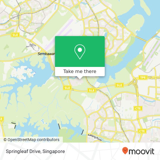 Springleaf Drive地图