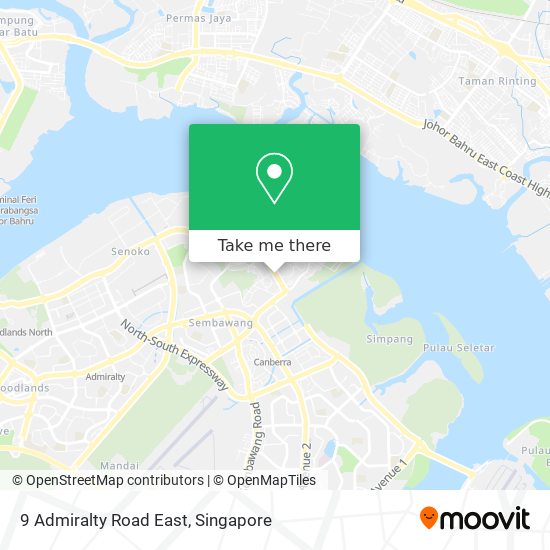 9 Admiralty Road East map