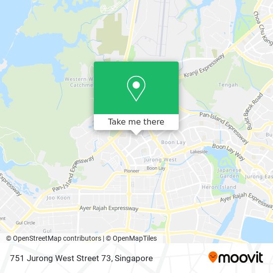 751 Jurong West Street 73地图