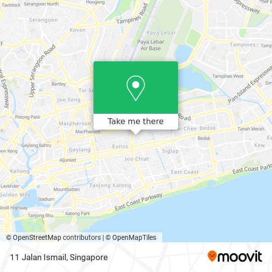 11 Jalan Ismail map