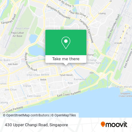 430 Upper Changi Road map