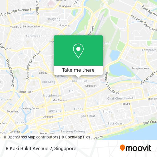 8 Kaki Bukit Avenue 2地图