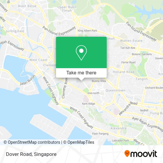 Dover Road地图