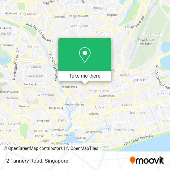 2 Tannery Road map