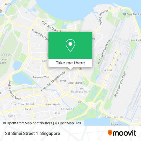 28 Simei Street 1 map