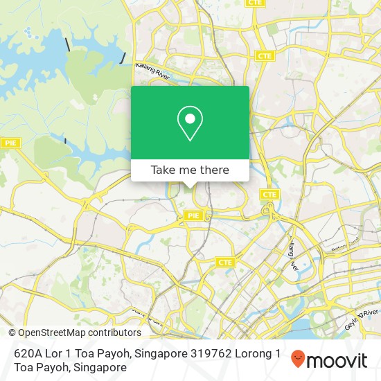 620A Lor 1 Toa Payoh, Singapore 319762 Lorong 1 Toa Payoh地图