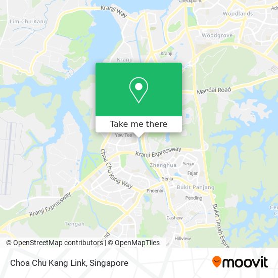 Choa Chu Kang Link map