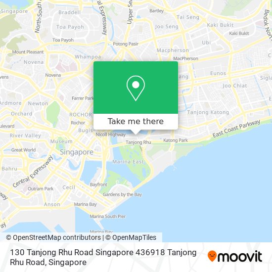 130 Tanjong Rhu Road Singapore 436918 Tanjong Rhu Road map