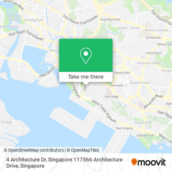 4 Architecture Dr, Singapore 117566 Architecture Drive地图