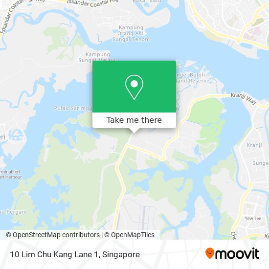 10 Lim Chu Kang Lane 1地图