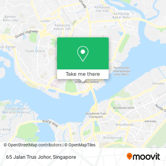65 Jalan Trus Johor地图