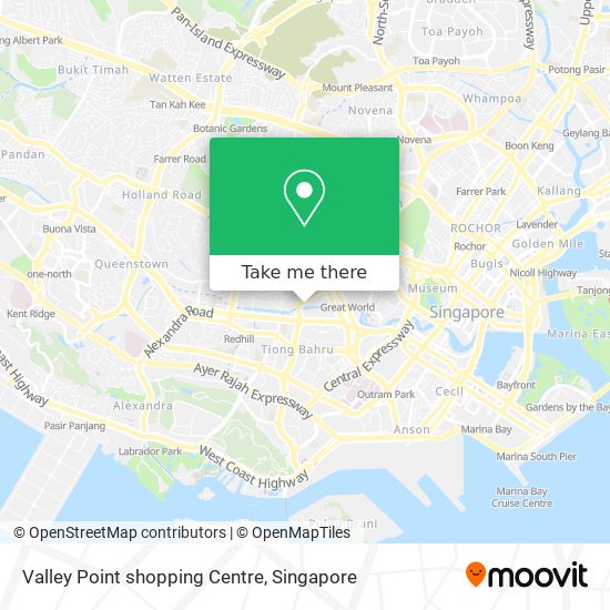 Valley Point shopping Centre地图