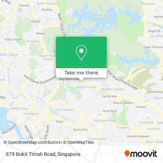 879 Bukit Timah Road地图