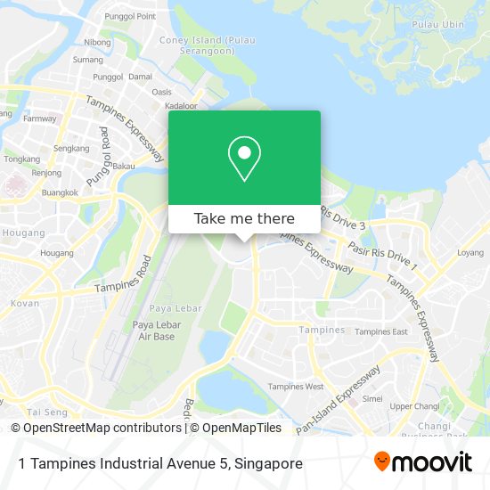 1 Tampines Industrial Avenue 5地图