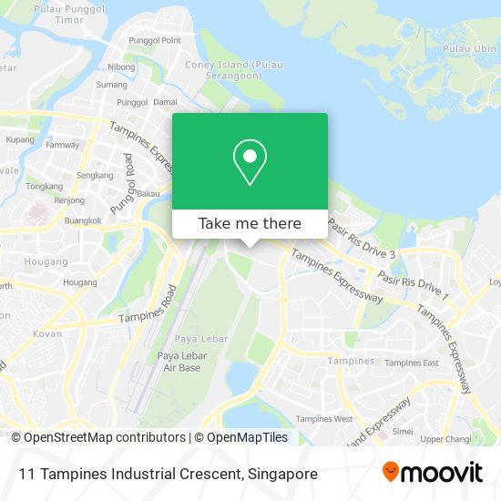 11 Tampines Industrial Crescent map