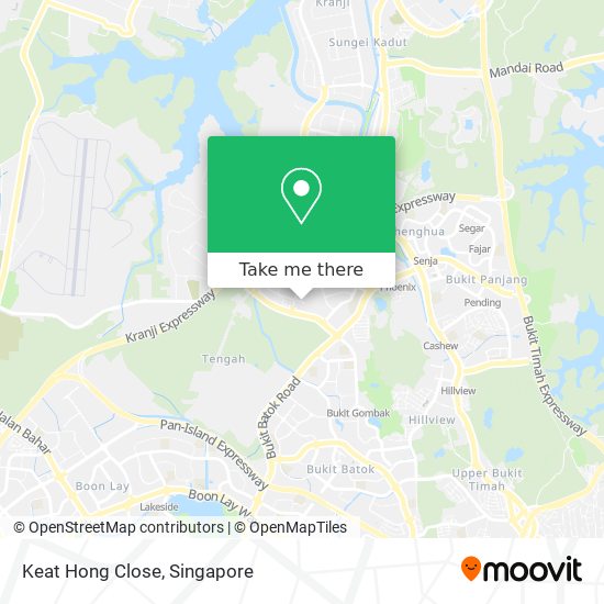 Keat Hong Close map