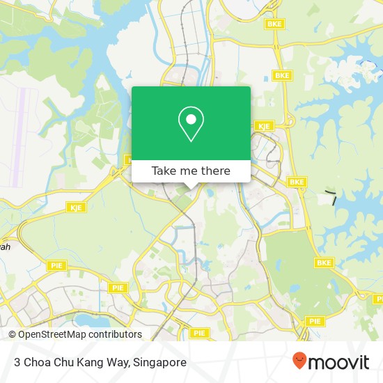 3 Choa Chu Kang Way地图