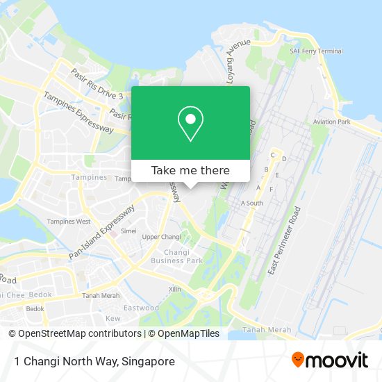 1 Changi North Way map