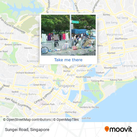 Sungei Road map