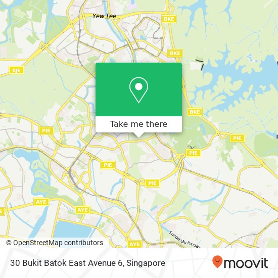 30 Bukit Batok East Avenue 6 map
