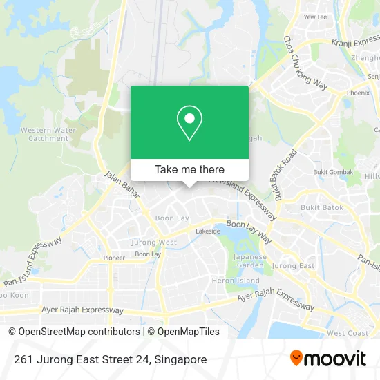 261 Jurong East Street 24 map