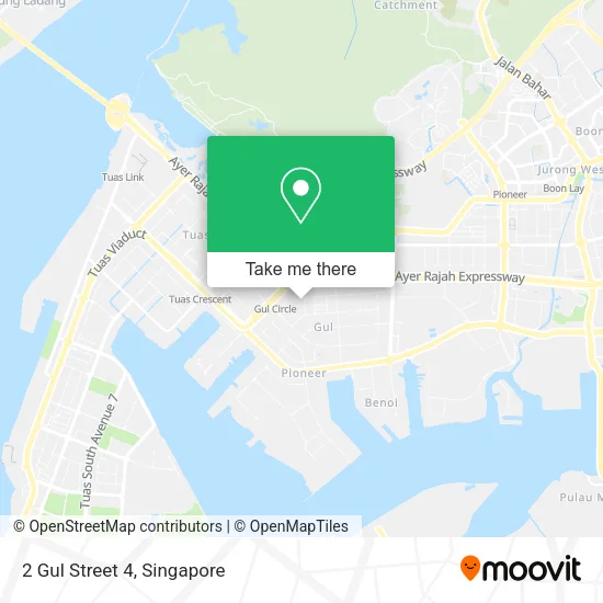 2 Gul Street 4 map