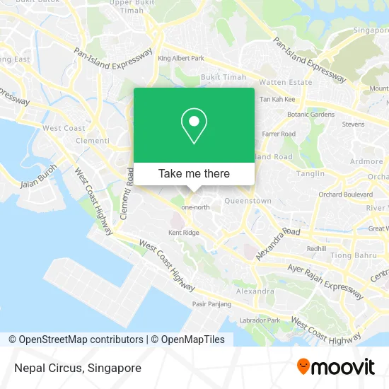 Nepal Circus map