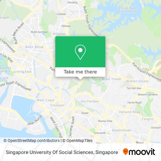 Singapore University Of Social Sciences map