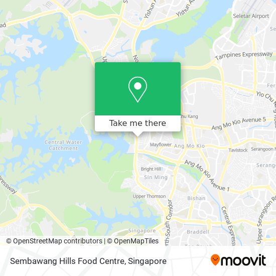 Sembawang Hills Food Centre map