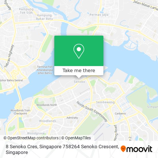 8 Senoko Cres, Singapore 758264 Senoko Crescent map