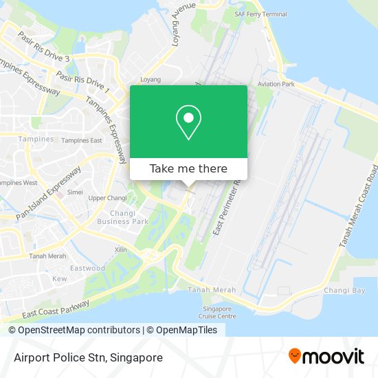 Airport Police Stn map