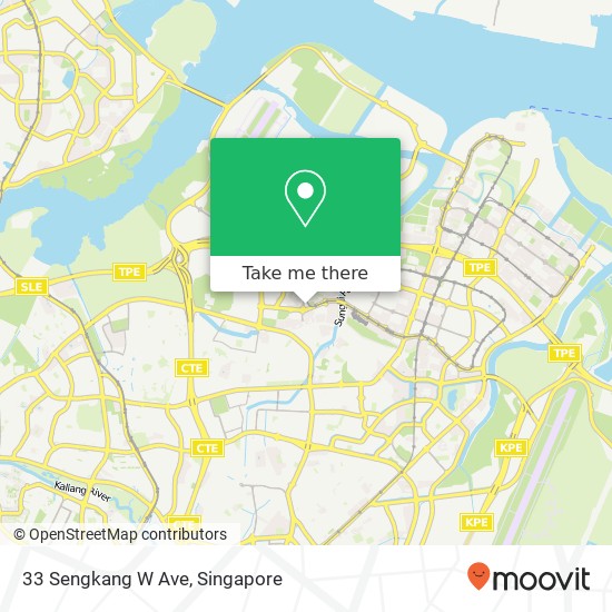 33 Sengkang W Ave map