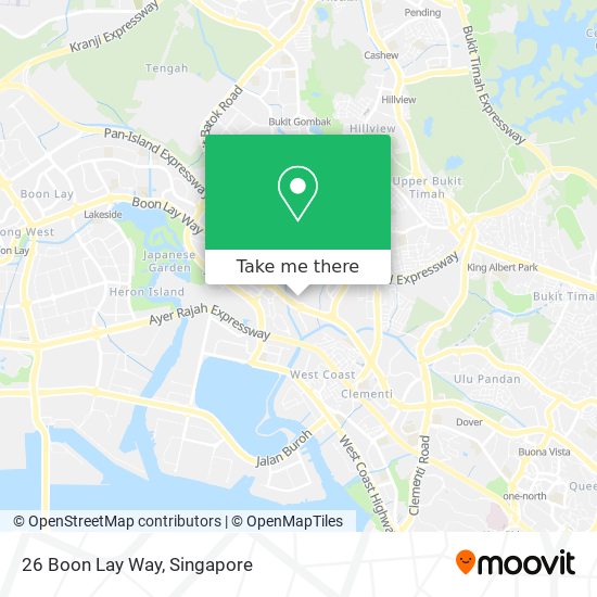 26 Boon Lay Way map