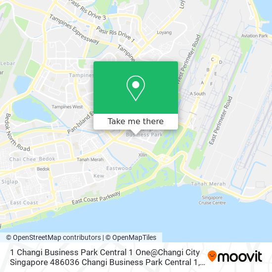 1 Changi Business Park Central 1 One@Changi City Singapore 486036 Changi Business Park Central 1地图