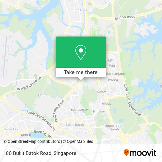80 Bukit Batok Road map