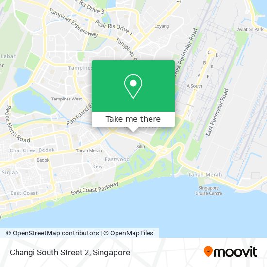 Changi South Street 2 map