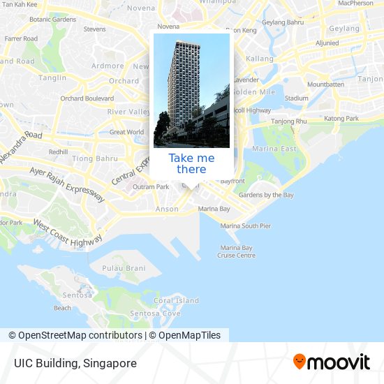 UIC Building map