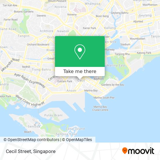 Cecil Street map