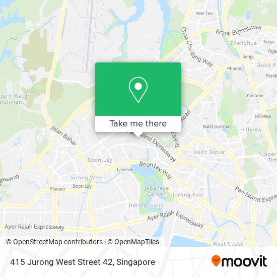 415 Jurong West Street 42 map