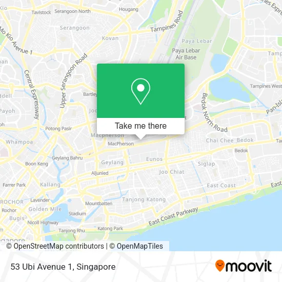 53 Ubi Avenue 1 map